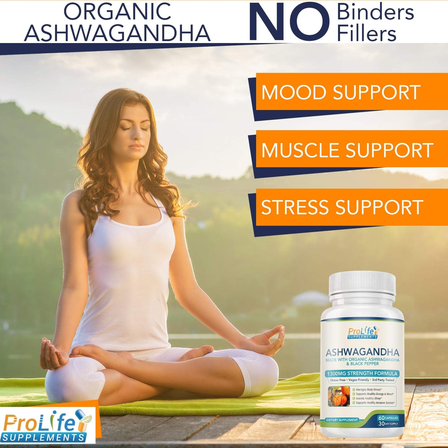 Organic Ashwagandha 1300mg